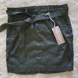 Liverpool Lenora Tie Front Skirt 6 NWT